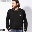 エンポリオアルマーニ EMPORIO ARMANI ウール イーグルロゴ クルーネック ニットセーター EA6D1MXH1MJZ..