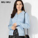 ミュウミュウ MIU MIU カシミヤ 襟付き ニット カーディガン MIUMMF890 ブランド レディース トップス セーター 長袖 カーディガン
