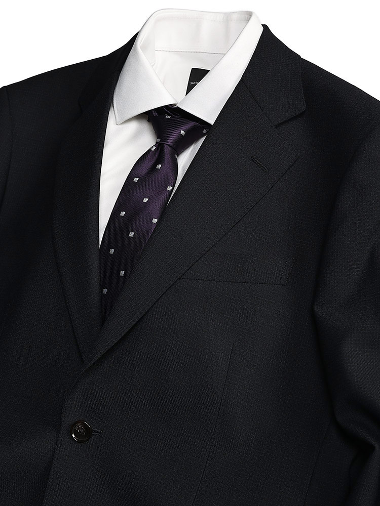 HYBRIDBIZ (ハイブリッドビズ) SUPERMOVE シングル 2ツ釦 ウエストアジャスター ツーパンツ スーツ【BB 体 洗える 2パンツ ワンタック アジャスター アジャスター片側±3cm（両側合計±6cm）調整可能】