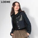 ロエベ LOEWE ポケット フード ジャケット CROPPED WORKWEAR LELS359Y02XA9 ブランド レディース アウター ジャケット ブル...