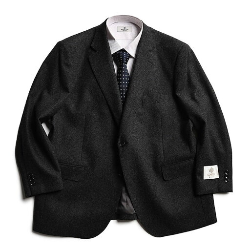 B&T CLUB (ビーアンドティークラブ) JAPAN FABRIC ウール混 シングル ジャケット 6124255DGR24A89 大きいサイズ メンズ アウター ジャケット ビジネス フォーマル テーラード B&T CLUB (ビーアンドティークラブ) JAPAN FABRIC ウール混 シングル ジャケット 6124255DGR24A89 大きいサイズ メンズ アウター ジャケット ビジネス フォーマル テーラード