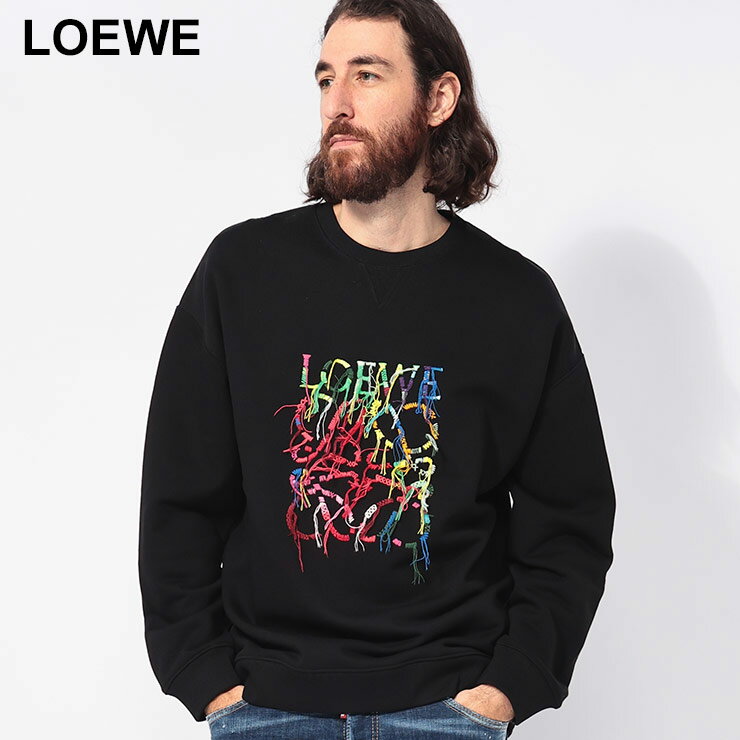 LOEWE ロエベ アナグラム コットン スウェット トレーナー L LOEWE ロエベ アナグラム コットン スウェット トレーナー L