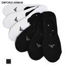 エンポリオアルマーニ EMPORIO ARMANI ワンポイント ベリーショートソックス 3足セット EAU306227CC134 ブランド メンズ 男性 ソックス 靴下 スニーカーソックス セット