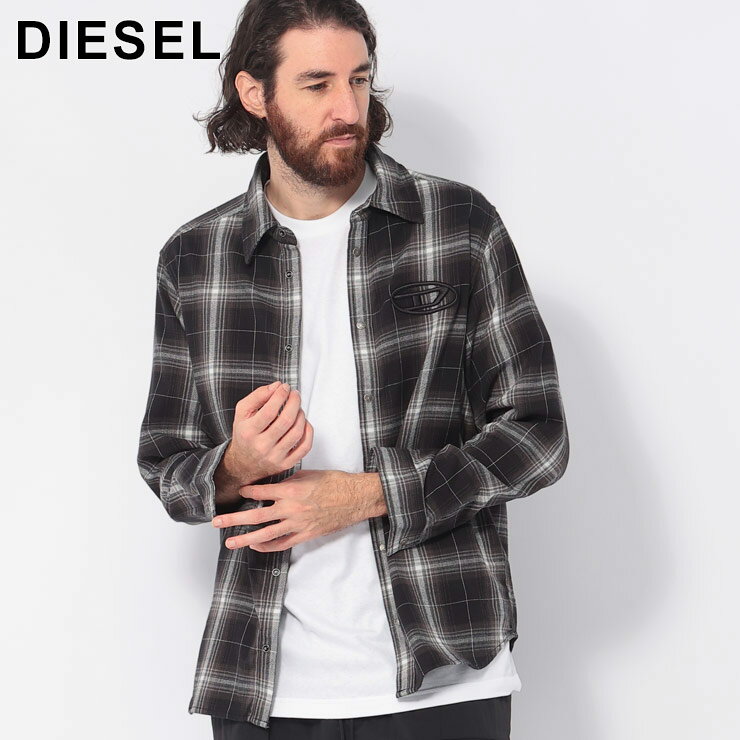 楽天市場】DIESEL ディーゼル(柄チェック)(カジュアルシャツ 楽天市場】DIESEL ディーゼル(柄チェック)(カジュアルシャツ