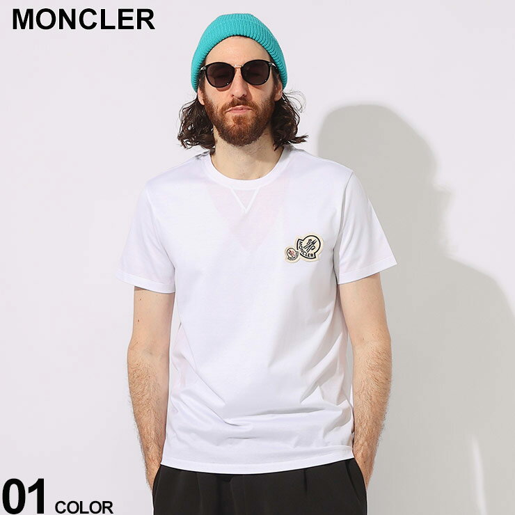 楽天市場】モンクレール tシャツ ダブルワッペンの通販