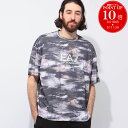 【お得なクーポン配布中】エンポリオアルマーニ EMPORIO ARMANI EA7 VENTUS7 テクニカルファブリック クルーネック 半袖 Tシャツ EA77M67AF13802 ブランド メンズ トップス Tシャツ 通気性 吸汗速乾 スポーツ sale_1_a