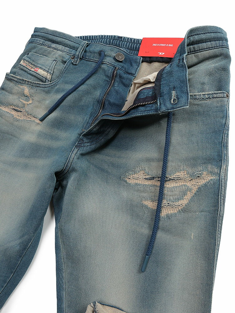 ディーゼル DIESEL ウエストコード スリム JOGGジーンズ 2062 D-STRUKT JOGG DSA15...