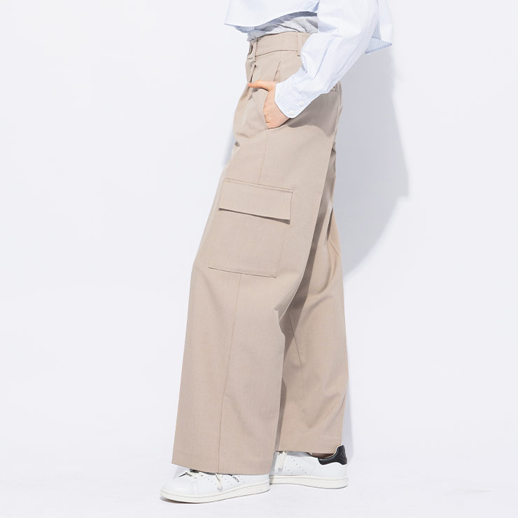 乐天商城 - カルバンクライン Calvin Klein リラックス テーラード カーゴパンツ CKLJ20J224848 ブランド レディース ボトムス カーゴ パンツ sale_8_a