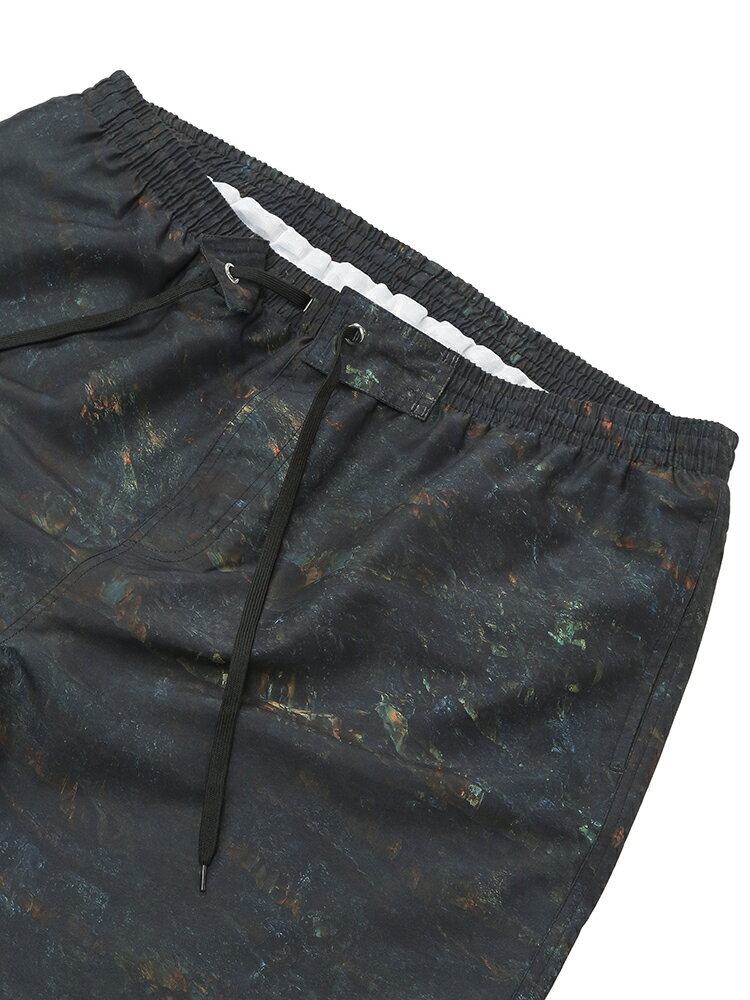 GERRY (ジェリー) 総柄 メッシュインナー スイムショーツ 815501 大きいサイズ メンズ ボトムス スイムパンツ ショートパンツ ショーツ 水着