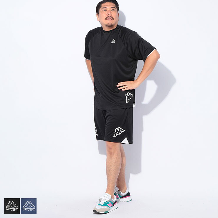 【最大10,000円OFFクーポン配布中】Kappa (カッパ) メッシュ Tシャツ＆ショートパ...