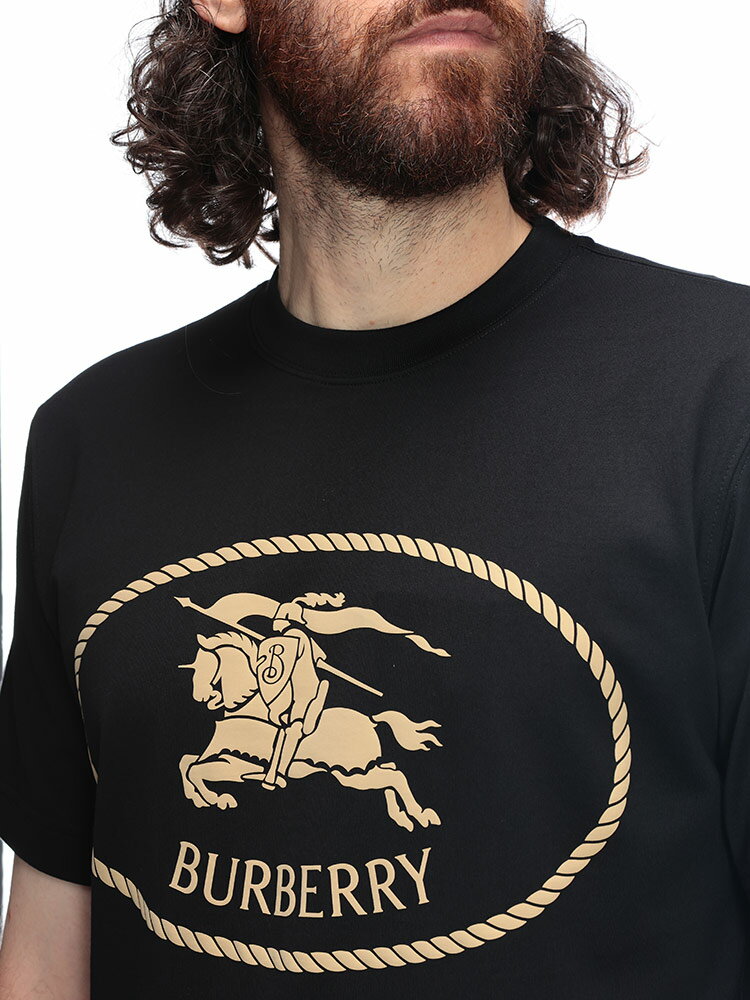 バーバリー BURBERRY ナイトスタンプ コットン クルーネック 半袖Tシャツ BB8110953 ブランド メンズ 男性 トップス Tシャツ 半袖 Tシャツ Tee プリントT sale_1_a