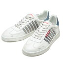 【全品10%OFFクーポン利用可能】ディースクエアード DSQUARED2 デニムコンビ レザースニーカー BOXER D2SNM0443 ブランド メンズ 男...