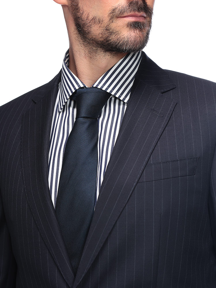 【最大10,000円OFFクーポン配布中】ヒューゴボス HUGO BOSS スリムフィット シングル二つ釦 ノータック スーツ GUABELLOストライプ SLIM FIT HBHG10272944 ブランド メンズ 男性 スーツ シングル ビジネス sale_2_d