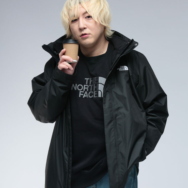 Fleece Jacket - THE NORTH FACE (ザ ノースフェイス) 3WAY フリースライナー付き DRYVENT ナイロン ジャケット Evolve II Triclimate NF00CG55D22 大きいサイズ メンズ アウター ブルゾン ナイロン マウンテンパーカー フリース