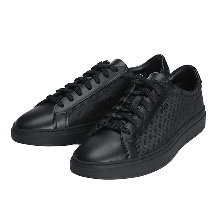 【全品10%OFFクーポン利用可能】ヒューゴボス HUGO BOSS BBモノグラム ローカットスニーカー HB50548699 ブランド メンズ 男性 シュー...
