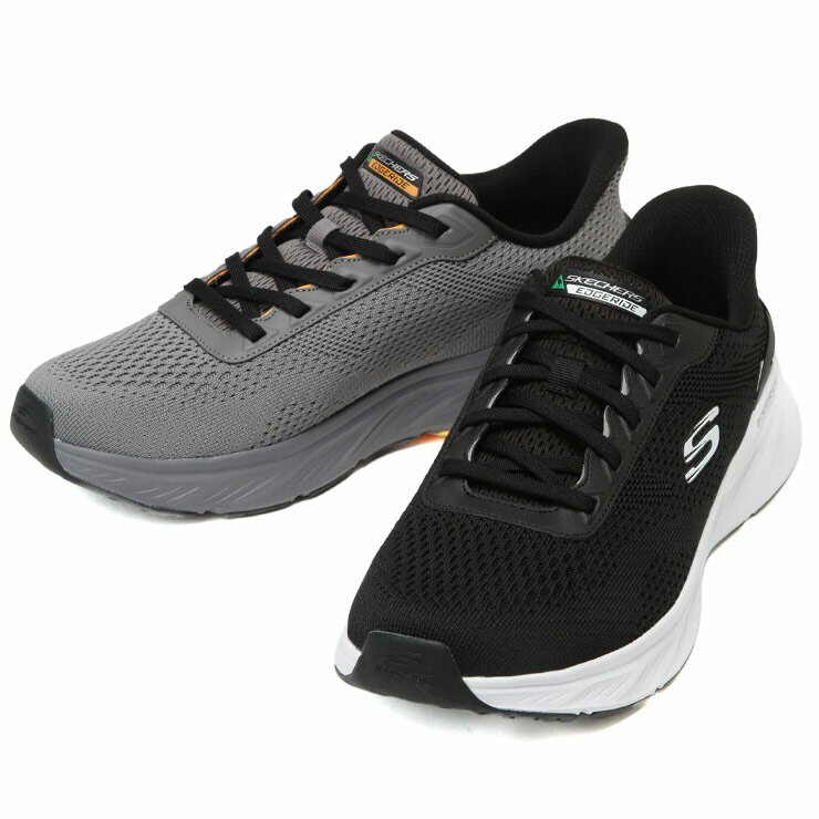SKECHERS スケッチャーズ ウォーキング スニーカー 29.0cm 30.0cm 31.0cm スリップインズ slip-ins RF エッジライド EDGERIDE シューズ 靴 大きいサイズ メンズ グレー ブラック
