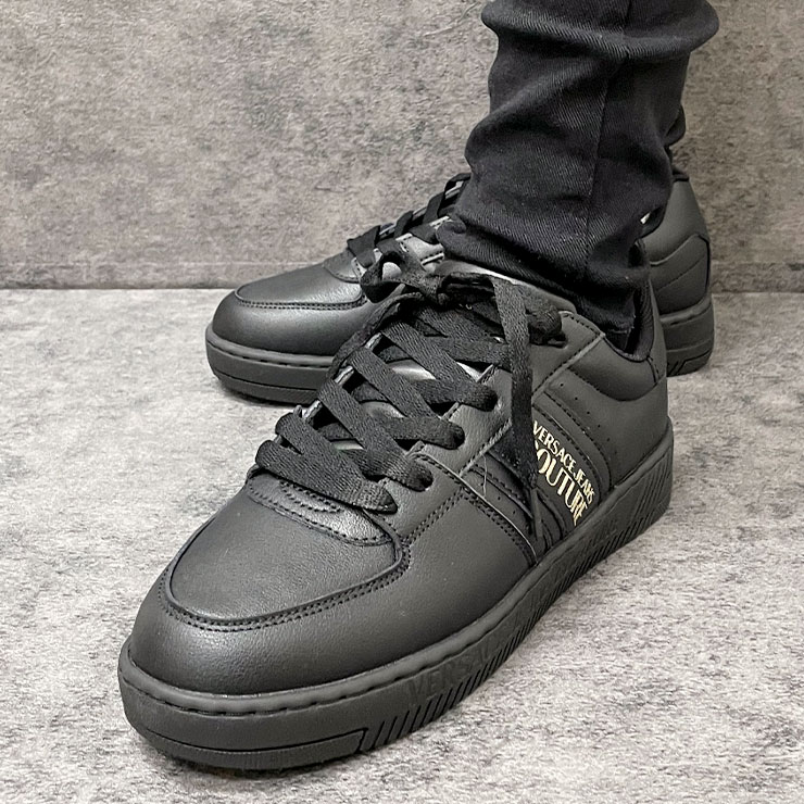樂天商城 - ヴェルサーチェ ジーンズ クチュール スニーカー 靴 VERSACE JEANS COUTURE レディース ロゴ メイッサ スニーカー ローカット VCL79VA3SJ7 ブランド シンプル カジュアル sale_8_a