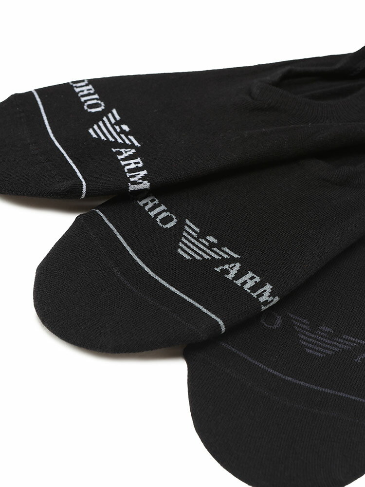 エンポリオアルマーニ ソックス 靴下 EMPORIO ARMANI メンズ ロゴ カバーソックス ...