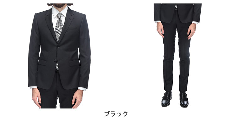 EMPORIO ARMANI (エンポリオアルマーニ) DAVIDジャガード シングル ノータック ス...
