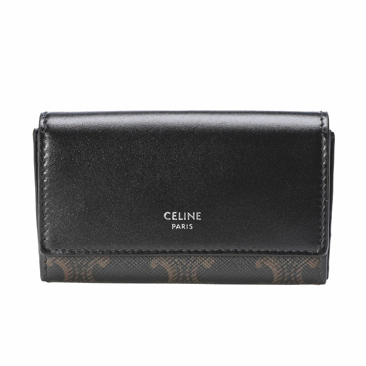 セリーヌ カードホルダー 名刺入れ CELINE メンズ トリオンフキャンバス カーフスキン ポケット カード..