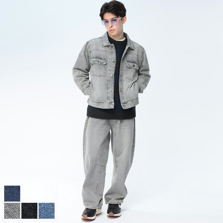 NEOSARTIC (ネオサーティック) 10オンス フラップポケットGジャン＆バレルパンツ セットアップ 225576012R2 メンズ 男性 アウター ブルゾン デニムセット ジージャン セットアップ ジーパン