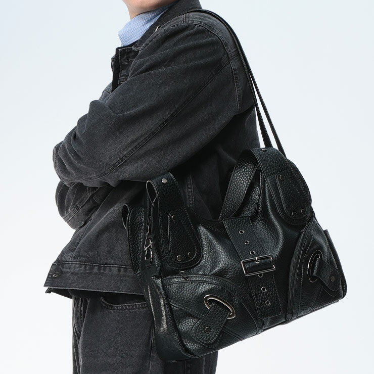 乐天商城 - WOODENDOLL (ウッディンドール) 2WAY エンボス加工 ワンハンドル ショルダーバッグ WD25AW048 メンズ 男性 ユニセックス バッグ 女性 レディース ショルダー 肩掛け