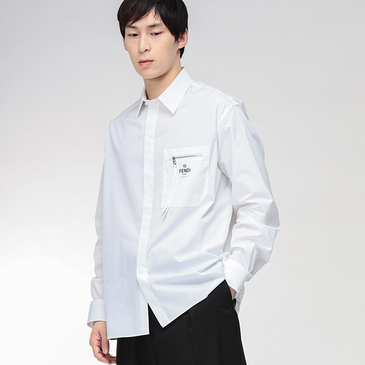 楽天市場】フェンディ（袖の長さ長袖）（カジュアルシャツ｜トップス