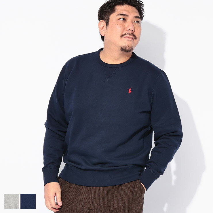 【全品10％OFFクーポン利用可能】POLO RALPH LAUREN (ポロ ラルフローレン) 裏起毛 クルーネック トレ..