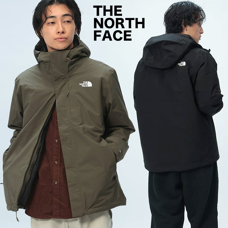 THE NORTH FACE (ザ ノースフェイス) ライナー着脱 3WAY フルジップ ジャケット CARTO TRICLIMATE JACKET DRYVENT NF0A5IWI メンズ 男性 トップス アウター ジャケット ブルゾン 中綿ジャケット レインジャケット