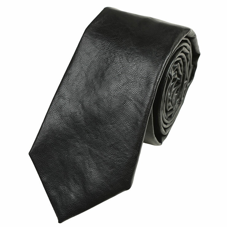 【無料ギフトラッピング対象品】アワーレガシー ネクタイ メンズ OUR LEGACY フェイクレザー ネクタイ カジュアルタイ 合成皮革 OLA4248TBR ブランド モード系 ビジカジ ブラック プレゼント ギフト sale_6_d