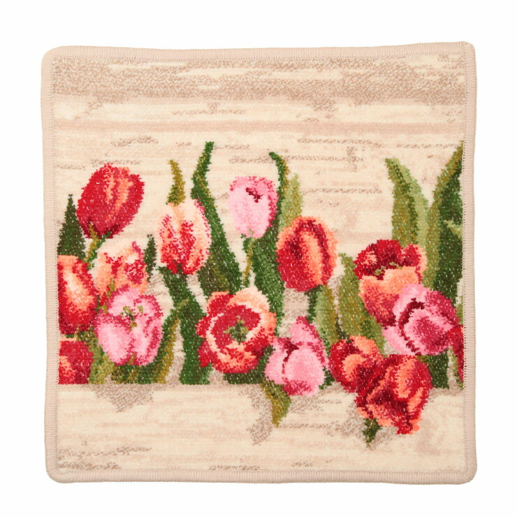 フェイラー ハンカチ レディース FEILER 綿100％ シュニール織 チューリップ柄 ハンドタオル アムステルダム タオルハンカチ AMSTERDAM FEILER16 ブランド 小物 ギフト プレゼント