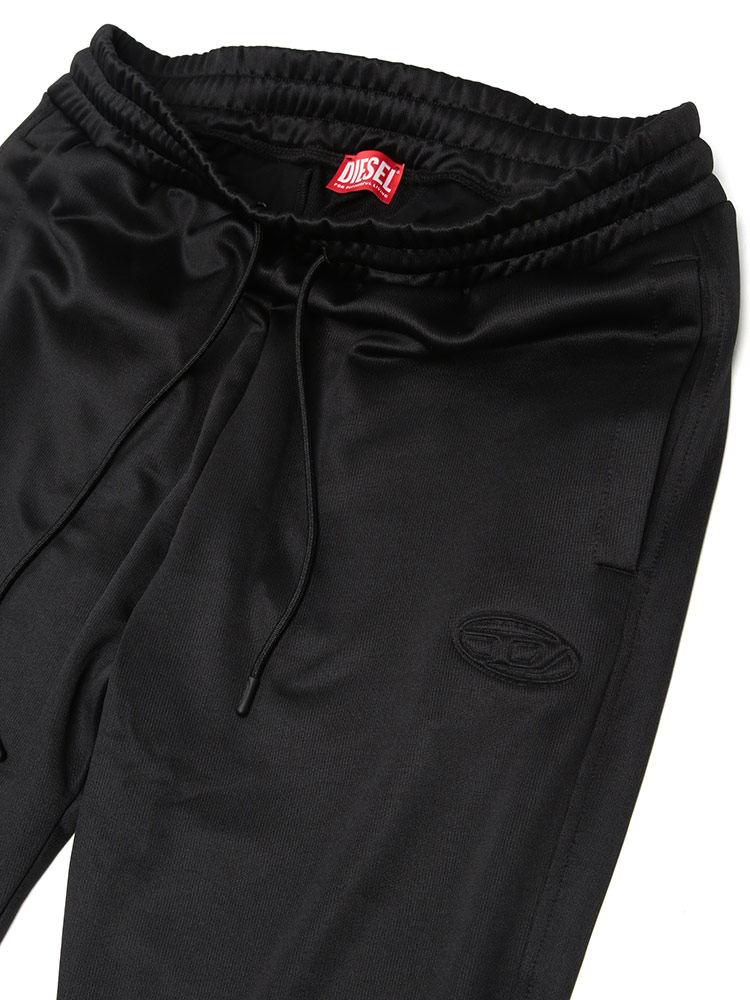 ディーゼル パンツ メンズ DIESEL ロゴ オーバルD 裾ジップ ジャージ トラック パ...