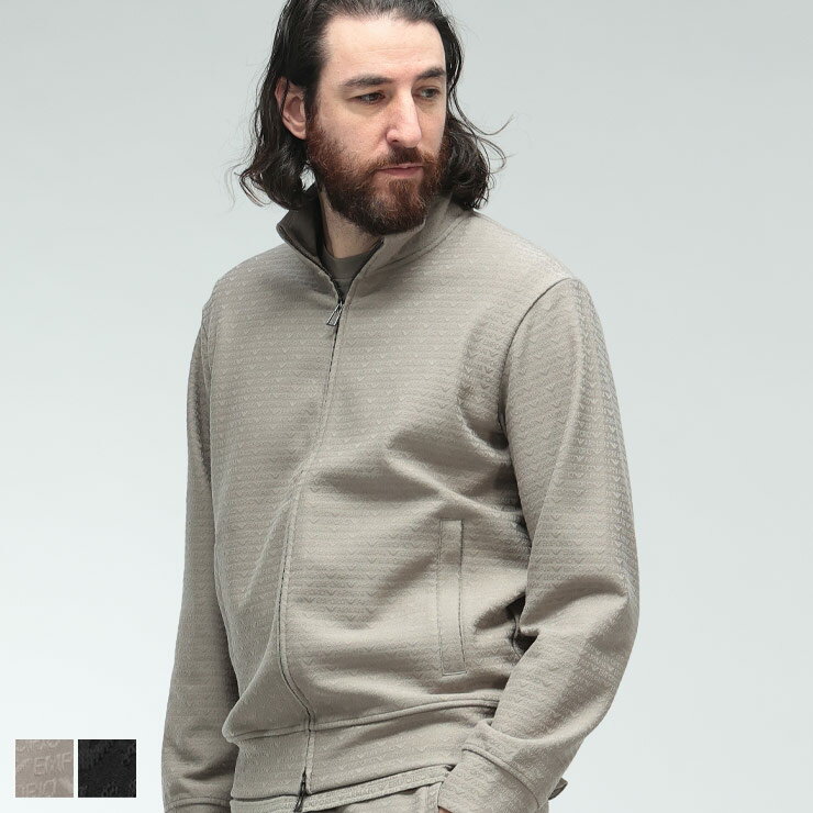 ����ݥꥪ����ޡ��� �ȥ�å����㥱�å� ��� EMPORIO ARMANI ������ ���㥬���� �ե른�å� �ȥ�å� ���㥱�å� EAM...