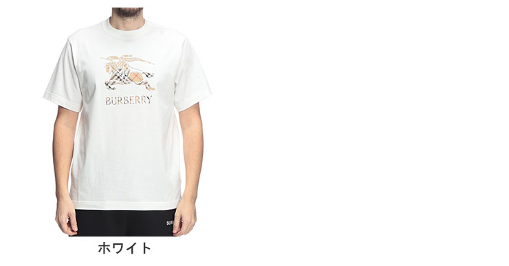 バーバリー メンズ Tシャツ 半袖 BURBERRY ロゴプリント チェック エクストリアンナイト クルーネック BB81190 zenmall-10122948 ゼンオンライン楽天市場店 サンプル画像2