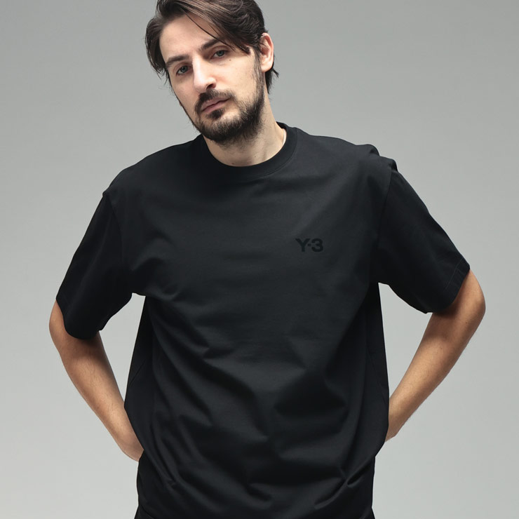 Y-3 ブラック 折紙フリル付きTシャツ フリーサイズ TOPS│1page｜通常価格とセール価格│Y-3 ワイスリー