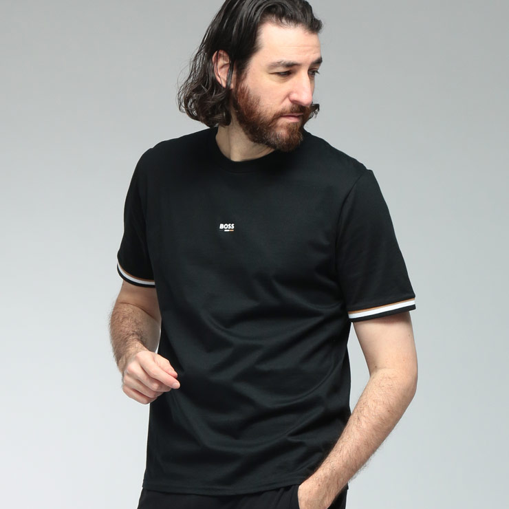 楽天市場】HUGO BOSS ヒューゴボス（柄ロゴ）（トップス｜メンズ
