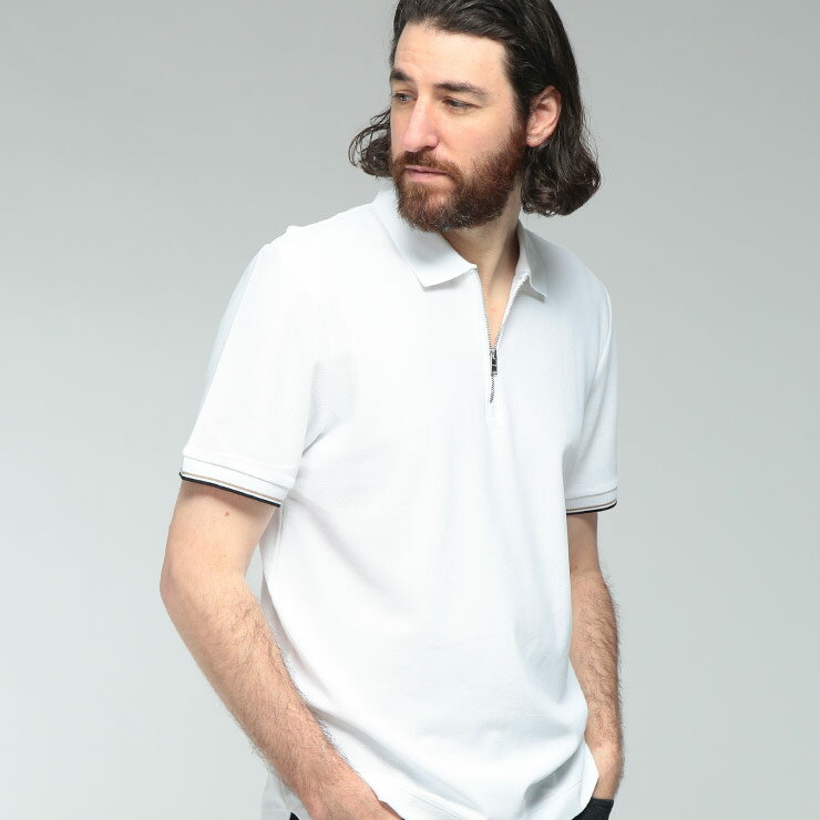 ヒューゴボス メンズ ポロシャツ 半