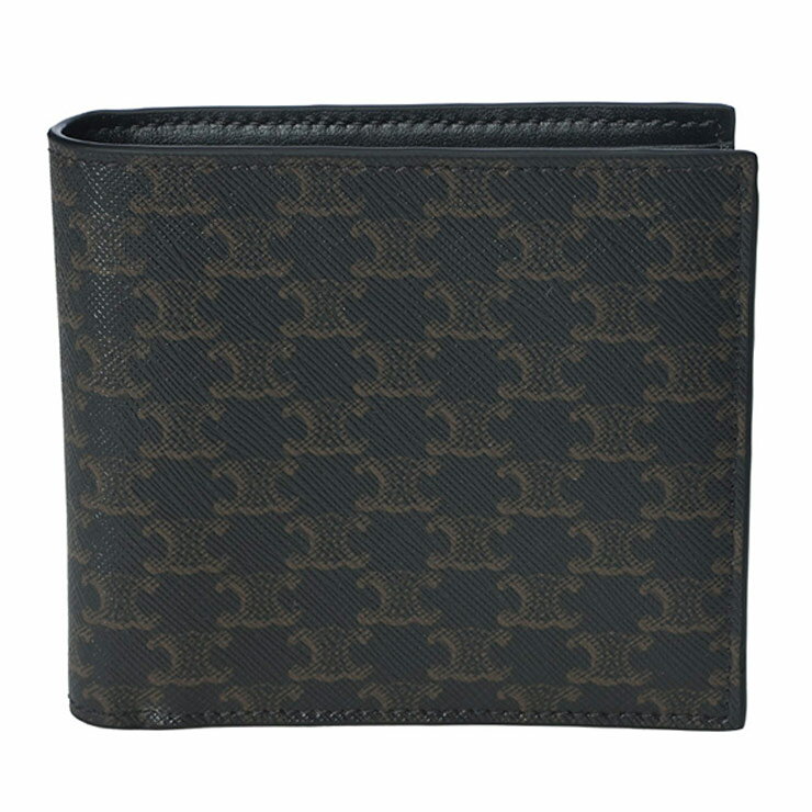 セリーヌ メンズ 財布 CELINE トリオンフキャンバス 二つ折り CEL10C872BQB ブランド ウォレット コンパクト 折り財布 プレゼント ギフト