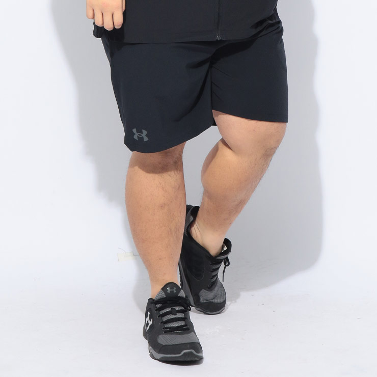 樂天商城 - UNDER ARMOUR (アンダーアーマー) ショートパンツ メンズ 大きいサイズ FITTED ウーブン 7インチ ショーツ 1384809D22 ボトムス 半ズボン スポーツ トレーニング 春 夏