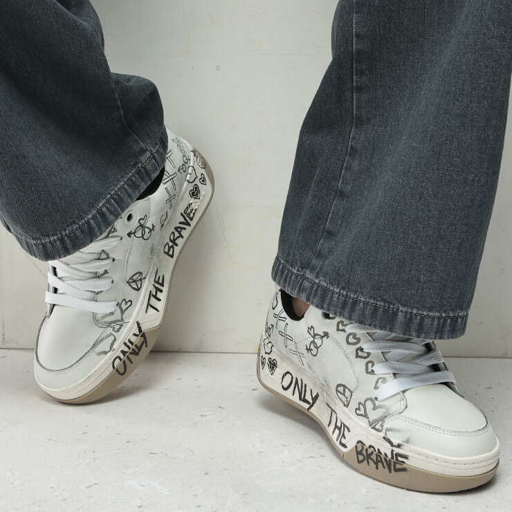 乐天商城 - ディーゼル メンズ スニーカー DIESEL D-OLLIE グラフィックプリント シューズ DSY03796P7484 ブランド 靴 ローカット レースアップ sale_8_a