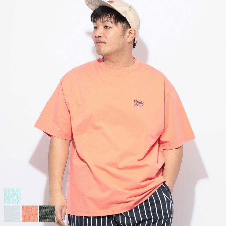 樂天商城 - B＆T CLUB (ビーアンドティークラブ) Tシャツ 半袖 メンズ 大きいサイズ ヒヤテック USAコットン ワンポイント刺繍 クルーネック 1001322 トップス 涼しい シンプル 春 夏