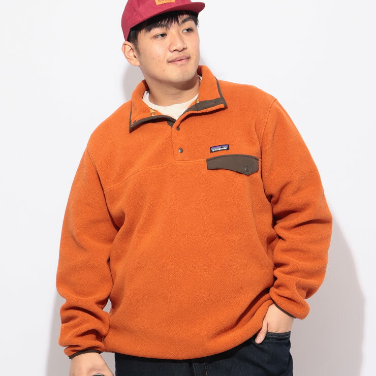 Patagonia (パタゴニア) ジャケット メンズ 大きいサイズ スタンド ポケット フリース 25551D22 アウター プルオーバー 起毛 秋 冬