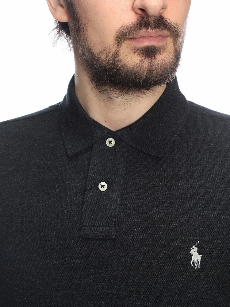 ポロラルフローレン メンズ ポロシャツ 半袖 POLO RALPH LAUREN 胸ロゴ コットン ...