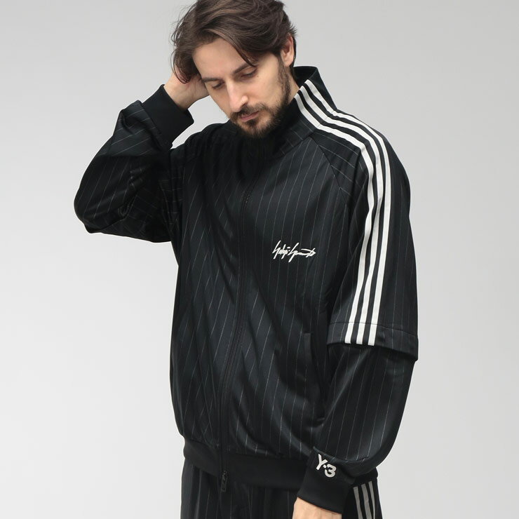 ワイスリー Y-3 メンズ トラックジャケット 袖着脱 ストライプ フ...(4.0)