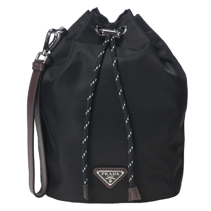 PRADA (プラダ) メンズ ポーチ スピードロック レザーストラップ ナイロン ハンドバッグ PR2NE0672HEI ブランドブランド 鞄 バッグ コンパクト ミニバッグ