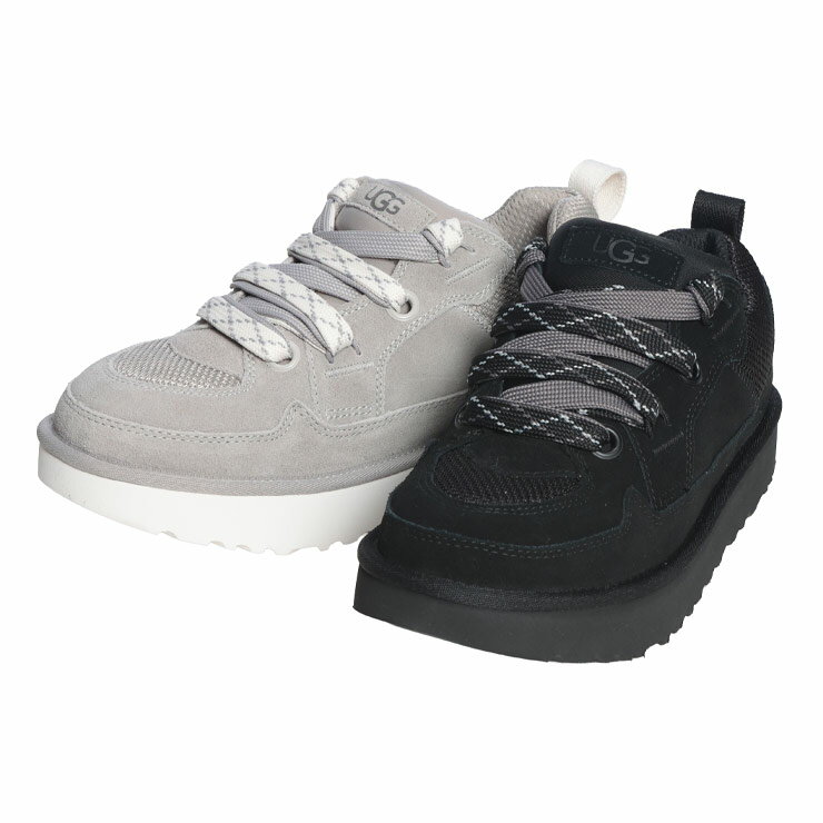乐天商城 - UGG (アグ) メンズ スニーカー レースアップ ローカット Lo Lowmel UGG1169493 ブランド シューズ スエード 靴 軽量