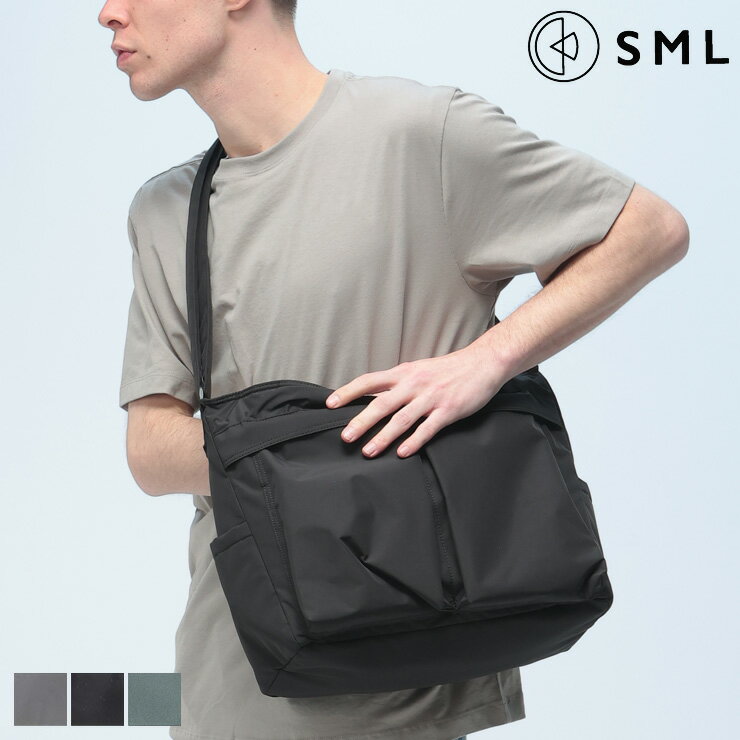 乐天商城 - SML (エスエムエル) ショルダーバッグ 撥水 テフロン ヘルメットバッグ HELMET SHOULDER BAG M 鞄 バッグ ボディバッグ K904128