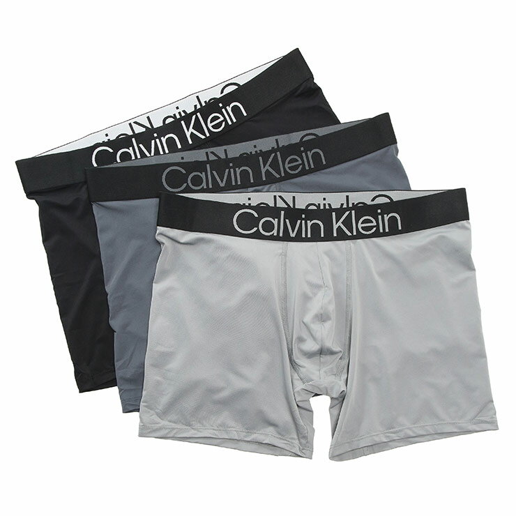 乐天商城 - カルバンクライン Calvin Klein メンズ ボクサーパンツ ストレッチ 前閉じ パンツ 3枚セット REFINED MICRO CKNP2608O ブランド 下着 肌着 アンダーウェア セット ギフト プレゼント sale_7