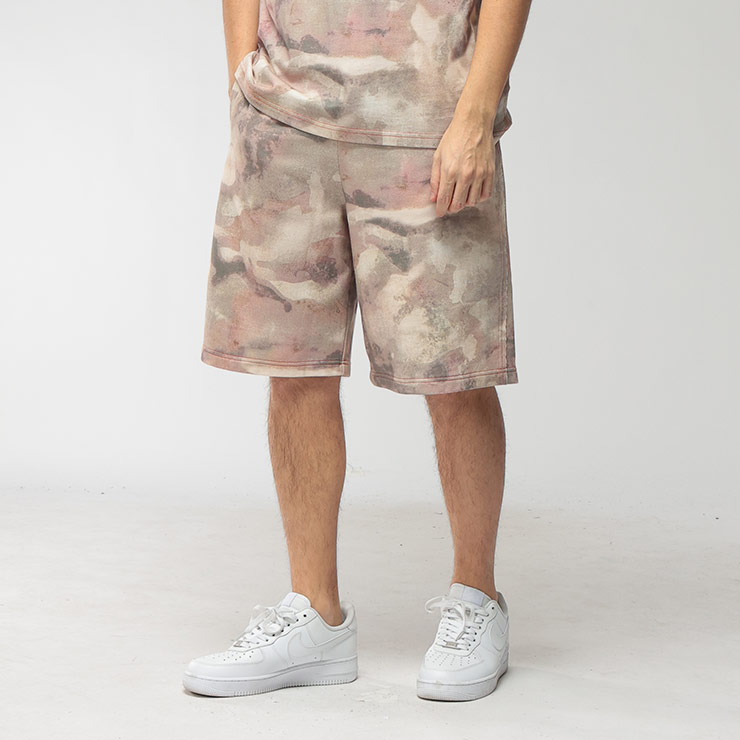 ディーゼル DIESEL メンズ ショートパンツ 迷彩柄 スウェット ショーツ DSA202190WFCX ブランド ボトムス 裏毛 春 夏 sale_3_a