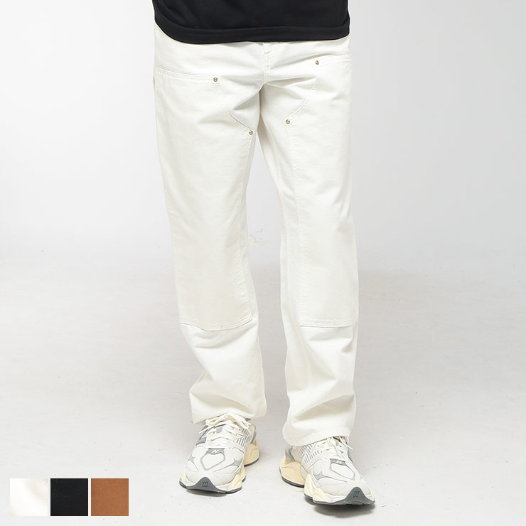 乐天商城 - カーハート ワークインプログレス carhartt WIP メンズ ワークパンツ コットン ジップフライ ダブルニー パンツ CARI031501 ブランド ボトムス ロングパンツ ワイド sale_3_a